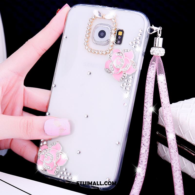 Etui Samsung Galaxy S6 Różowe Baletki Miękki Gwiazda Ochraniacz Futerał Sprzedam