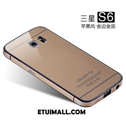 Etui Samsung Galaxy S6 Szary Granica Szkło Hartowane Gwiazda Ochraniacz Pokrowce Kup