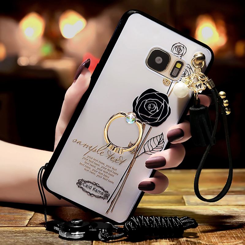 Etui Samsung Galaxy S6 Wisząca Szyja Wiszące Ozdoby Wspornik Ochraniacz Miękki Obudowa Sklep