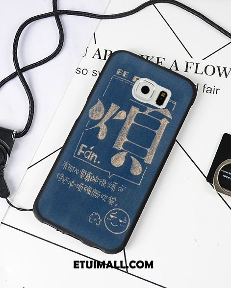 Etui Samsung Galaxy S6 Wiszące Ozdoby Krata Dostosowane Silikonowe Miękki Obudowa Tanie