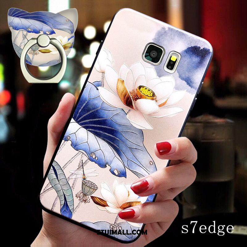 Etui Samsung Galaxy S7 Edge Cienkie Anti-fall All Inclusive Miękki Gwiazda Pokrowce Sklep