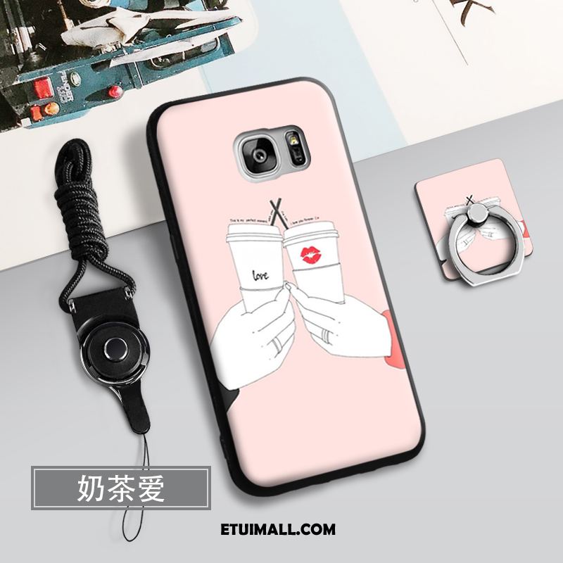 Etui Samsung Galaxy S7 Edge Kreatywne Ring Gwiazda Telefon Komórkowy Biały Obudowa Online