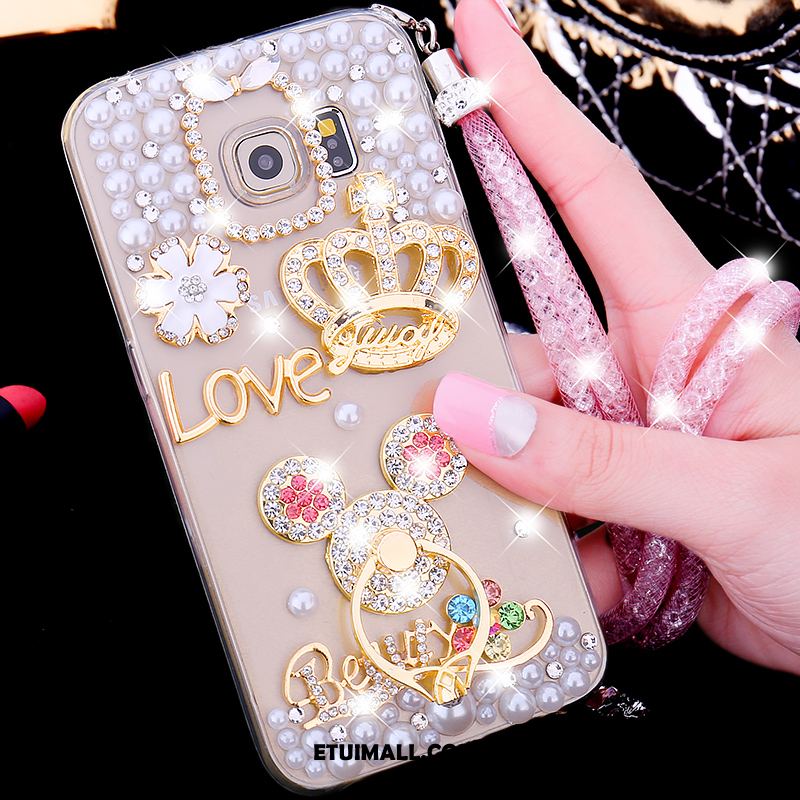 Etui Samsung Galaxy S7 Edge Tendencja Rhinestone Silikonowe Telefon Komórkowy Anti-fall Pokrowce Oferta