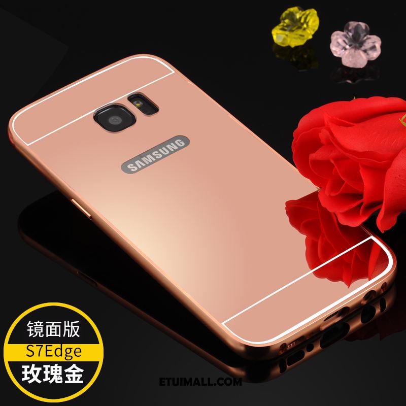 Etui Samsung Galaxy S7 Edge Tylna Pokrywa Tendencja Telefon Komórkowy Lustro Szary Obudowa Kup