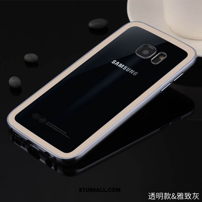 Etui Samsung Galaxy S7 Edge Tylna Pokrywa Tendencja Telefon Komórkowy Lustro Szary Obudowa Kup