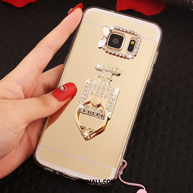 Etui Samsung Galaxy S7 Gwiazda Miękki Muszka Ring Ochraniacz Futerał Tanie