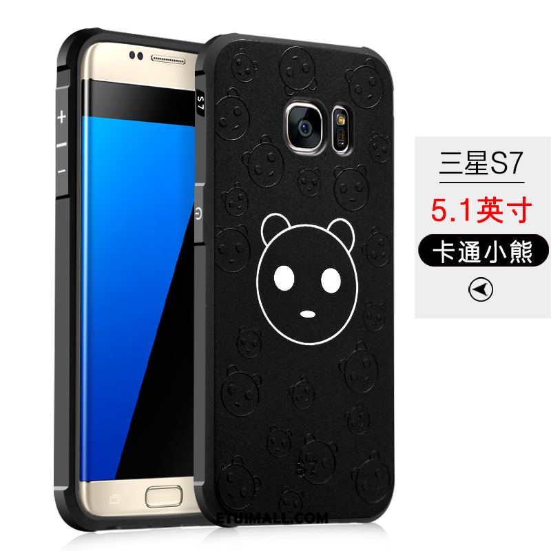 Etui Samsung Galaxy S7 Silikonowe Telefon Komórkowy Ochraniacz Gwiazda Czarny Futerał Sprzedam