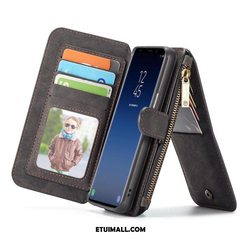 Etui Samsung Galaxy S8+ Gwiazda Karta Portfel Telefon Komórkowy Skórzany Futerał Obudowa Tanie