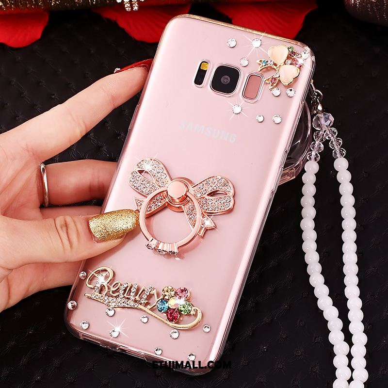 Etui Samsung Galaxy S8+ Gwiazda Rhinestone Kwiaty Silikonowe Ochraniacz Pokrowce Sklep