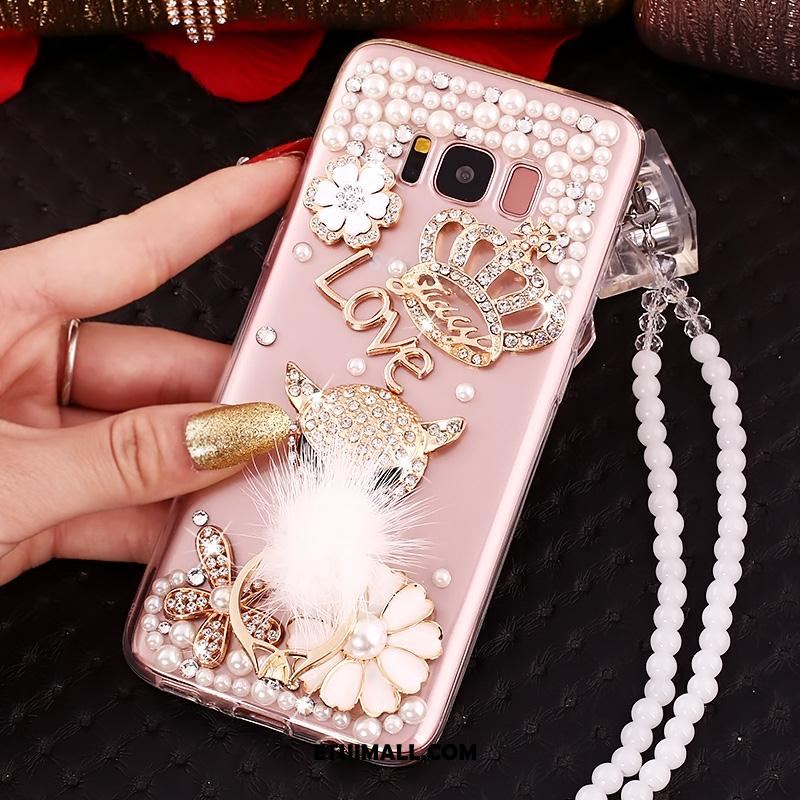 Etui Samsung Galaxy S8+ Gwiazda Rhinestone Kwiaty Silikonowe Ochraniacz Pokrowce Sklep