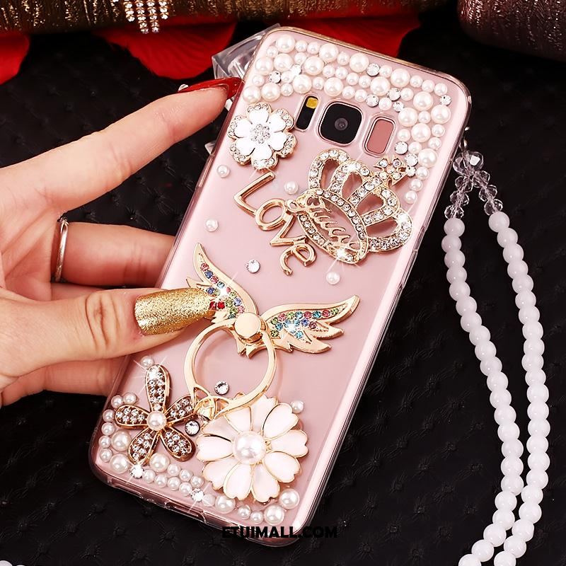 Etui Samsung Galaxy S8+ Gwiazda Rhinestone Kwiaty Silikonowe Ochraniacz Pokrowce Sklep