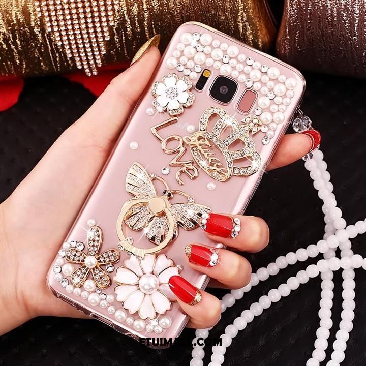 Etui Samsung Galaxy S8+ Gwiazda Rhinestone Kwiaty Silikonowe Ochraniacz Pokrowce Sklep