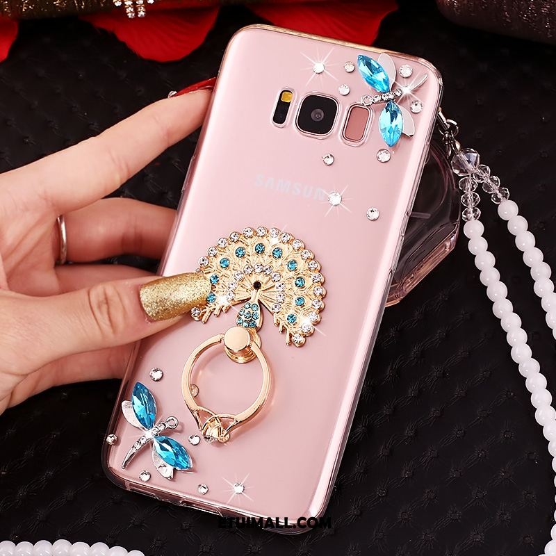 Etui Samsung Galaxy S8+ Gwiazda Rhinestone Kwiaty Silikonowe Ochraniacz Pokrowce Sklep