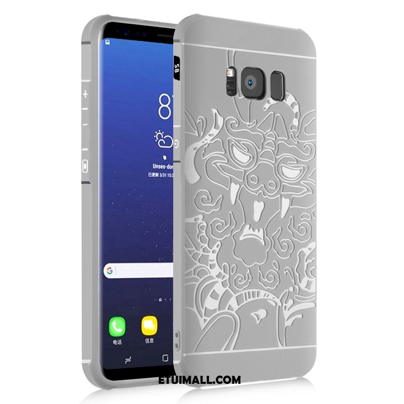 Etui Samsung Galaxy S8 Niebieski Silikonowe Ochraniacz Anti-fall Telefon Komórkowy Futerał Kup