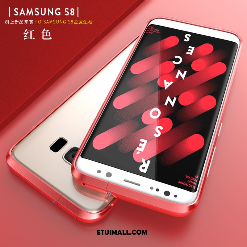 Etui Samsung Galaxy S8 Telefon Komórkowy Cienkie Anti-fall Granica Metal Obudowa Tanie