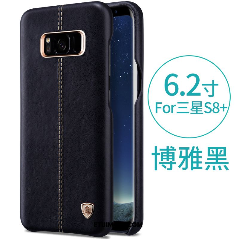 Etui Samsung Galaxy S8+ Trudno Telefon Komórkowy Skóra Skórzany Futerał Czerwony Futerał Oferta