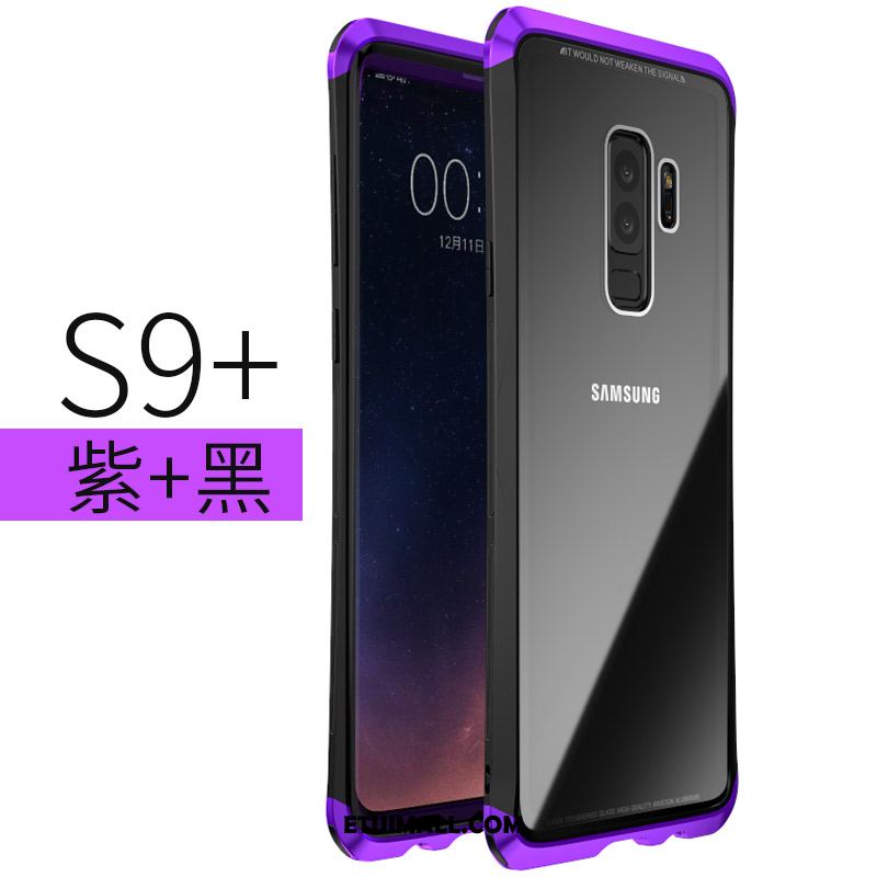 Etui Samsung Galaxy S9+ Anti-fall Tylna Pokrywa Telefon Komórkowy Metal Niebieski Futerał Sprzedam