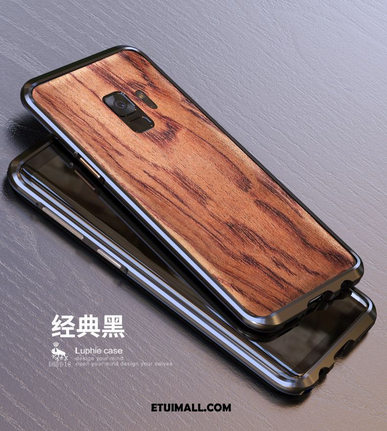 Etui Samsung Galaxy S9 Granica Metal Gwiazda Ochraniacz Niebieski Futerał Dyskont