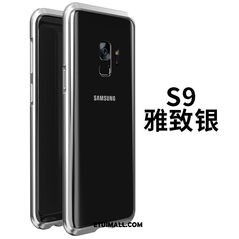 Etui Samsung Galaxy S9 Granica Metal Gwiazda Ochraniacz Niebieski Futerał Dyskont