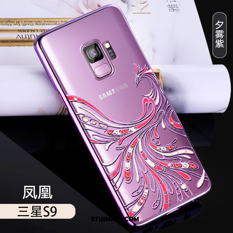 Etui Samsung Galaxy S9 Ochraniacz Luksusowy Rhinestone All Inclusive Gwiazda Pokrowce Oferta