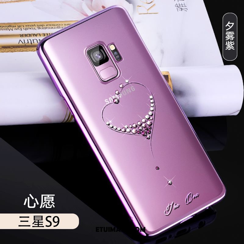 Etui Samsung Galaxy S9 Ochraniacz Luksusowy Rhinestone All Inclusive Gwiazda Pokrowce Oferta