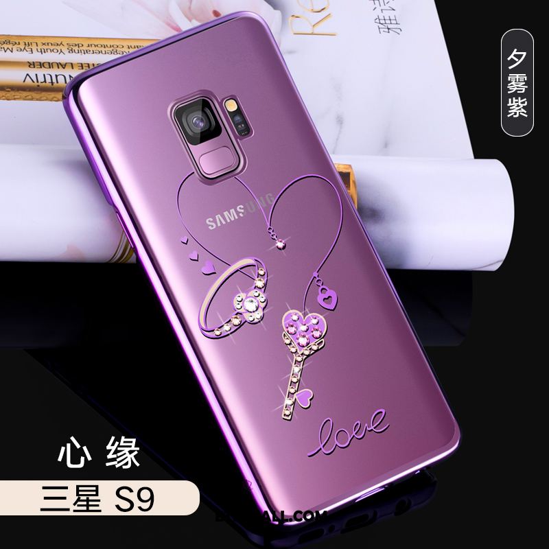 Etui Samsung Galaxy S9 Ochraniacz Luksusowy Rhinestone All Inclusive Gwiazda Pokrowce Oferta