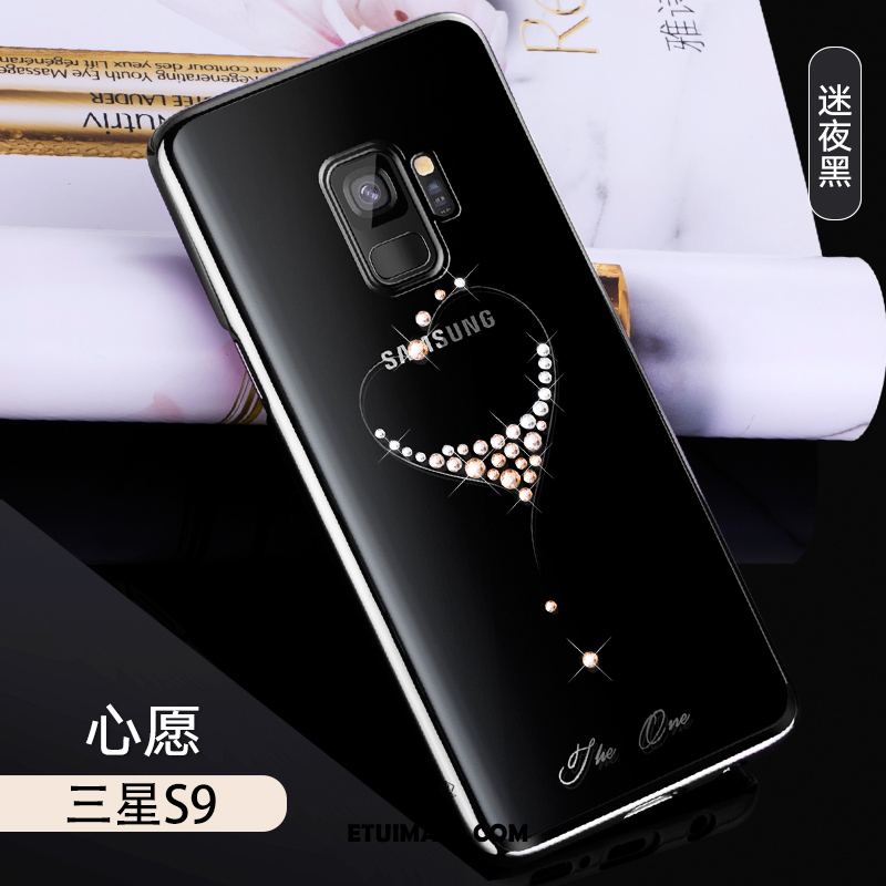 Etui Samsung Galaxy S9 Ochraniacz Luksusowy Rhinestone All Inclusive Gwiazda Pokrowce Oferta