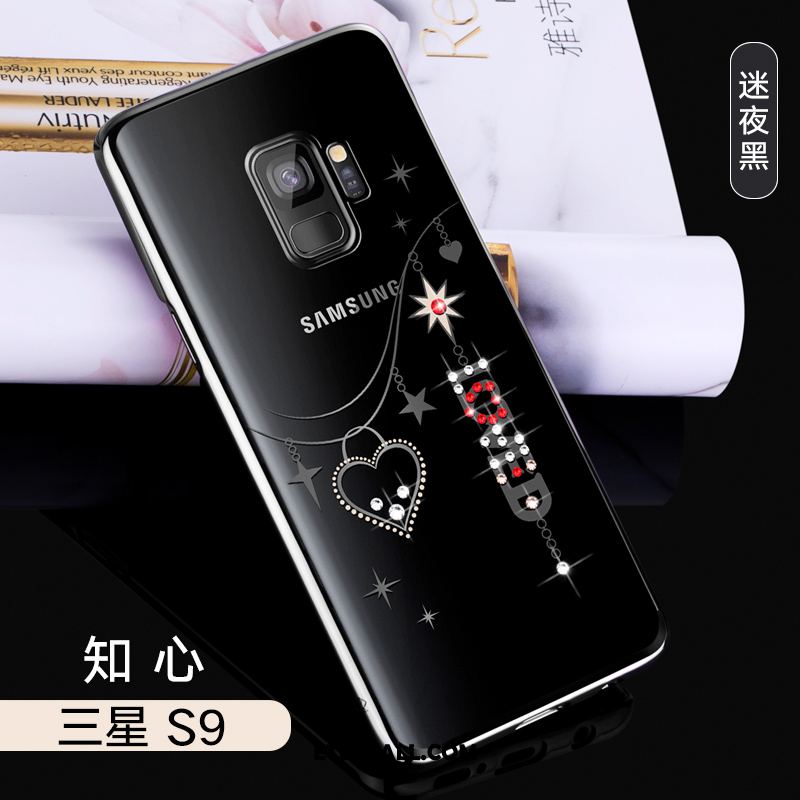 Etui Samsung Galaxy S9 Ochraniacz Luksusowy Rhinestone All Inclusive Gwiazda Pokrowce Oferta