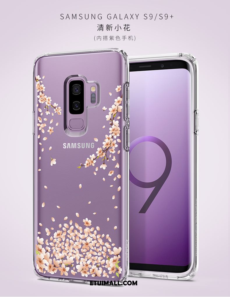 Etui Samsung Galaxy S9+ Osobowość Telefon Komórkowy Kreatywne Silikonowe Purpurowy Pokrowce Tanie