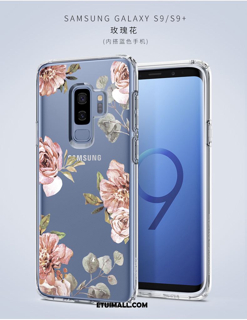 Etui Samsung Galaxy S9+ Osobowość Telefon Komórkowy Kreatywne Silikonowe Purpurowy Pokrowce Tanie