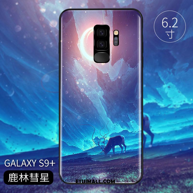 Etui Samsung Galaxy S9+ Purpurowy All Inclusive Szkło Czerwony Netto Nowy Futerał Sprzedam