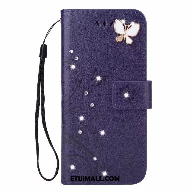 Etui Samsung Galaxy S9+ Relief Motyl Telefon Komórkowy Ochraniacz Złoto Pokrowce Tanie