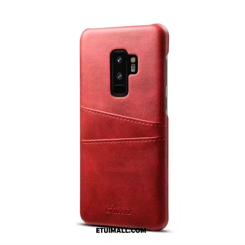 Etui Samsung Galaxy S9+ Skórzany Futerał Telefon Komórkowy Żółty Gwiazda Prawdziwa Skóra Pokrowce Tanie