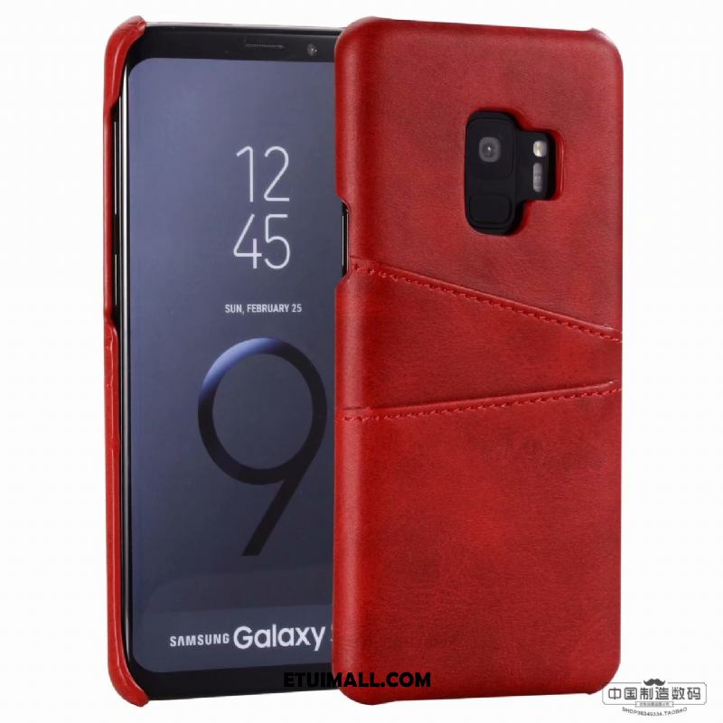 Etui Samsung Galaxy S9 Telefon Komórkowy Prawdziwa Skóra Skórzany Futerał Gwiazda Ochraniacz Futerał Tanie