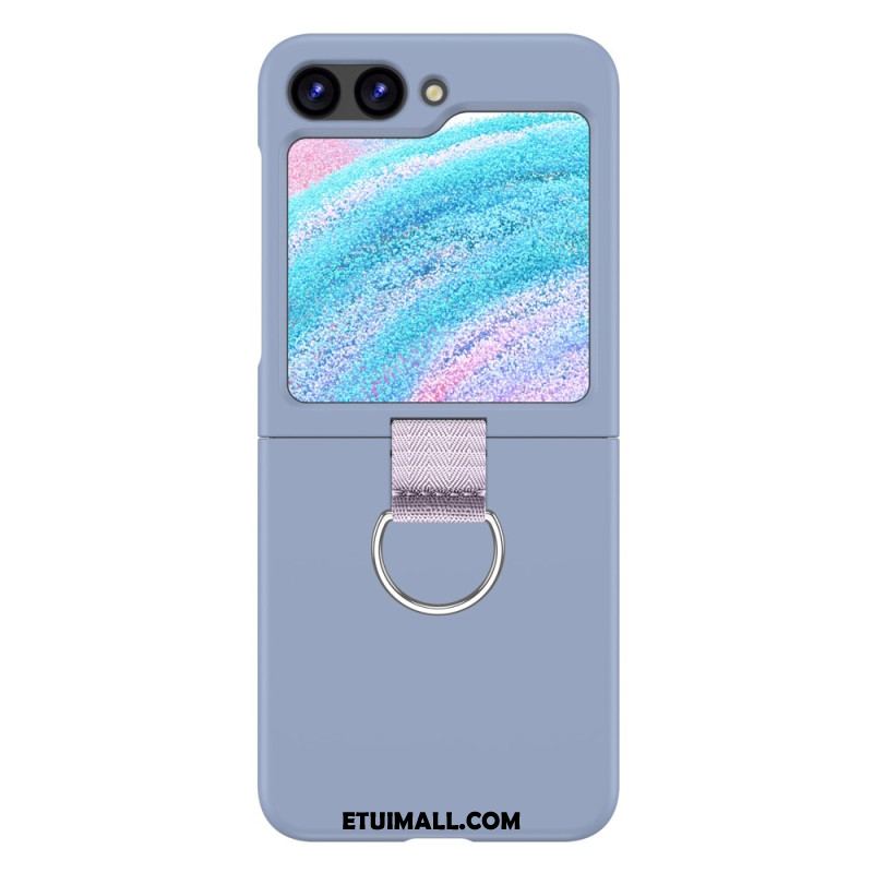 Etui Samsung Galaxy Z Flip 5 Z Pierścieniem Etui Ochronne