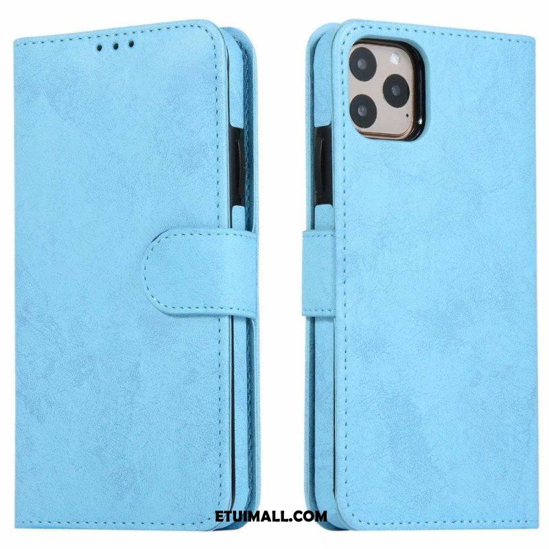 Etui Skórzany Futerał do iPhone 14 Vintage Odpinany