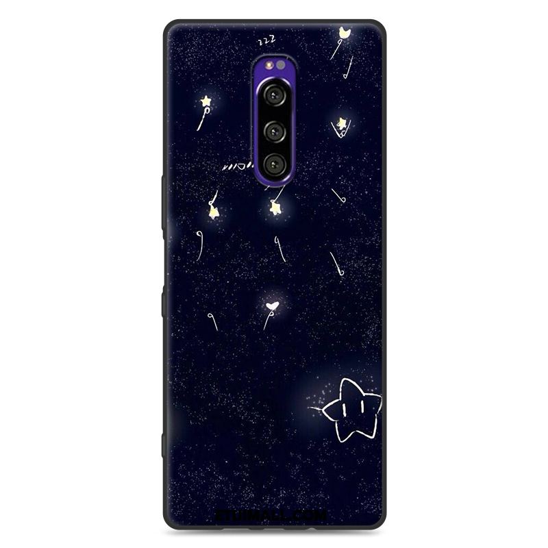 Etui Sony Xperia 1 Kreatywne Miękki Nowy Telefon Komórkowy Silikonowe Futerał Sklep