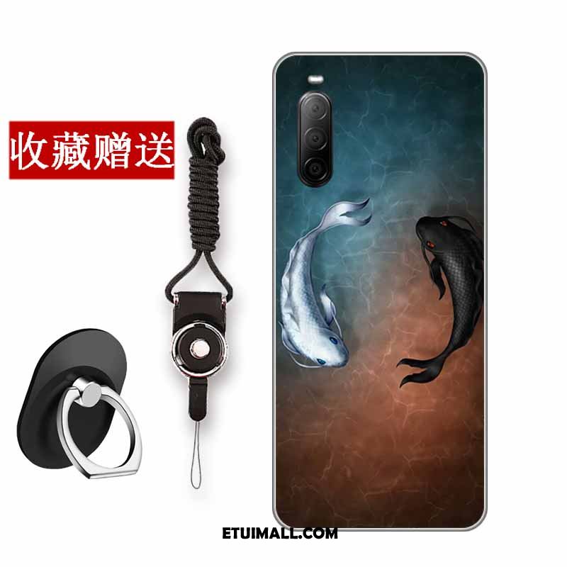 Etui Sony Xperia 10 Ii Modna Marka Telefon Komórkowy All Inclusive Silikonowe Czerwony Netto Obudowa Sprzedam