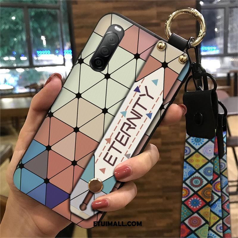 Etui Sony Xperia 10 Ii Telefon Komórkowy Wiszące Ozdoby Wspornik Chiński Styl Wiatr Obudowa Kup