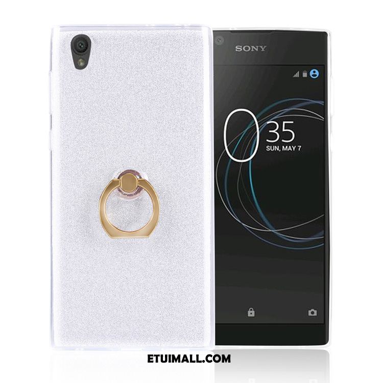 Etui Sony Xperia L1 Biały Anti-fall Silikonowe Ochraniacz Ring Pokrowce Sklep