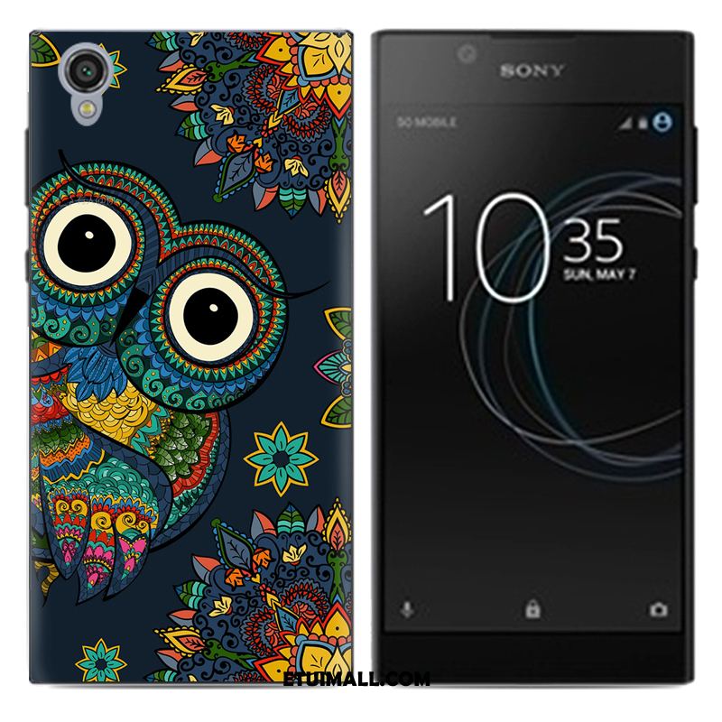 Etui Sony Xperia L1 Kreskówka Tendencja Kreatywne Niebieski Telefon Komórkowy Futerał Kup