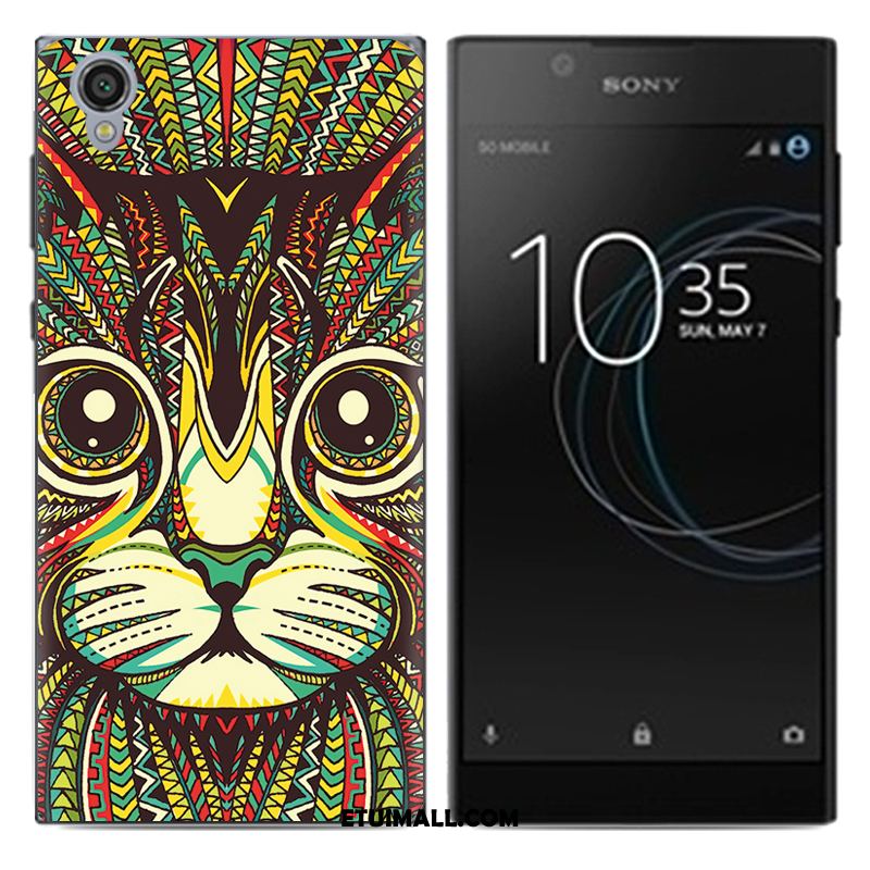 Etui Sony Xperia L1 Kreskówka Tendencja Kreatywne Niebieski Telefon Komórkowy Futerał Kup