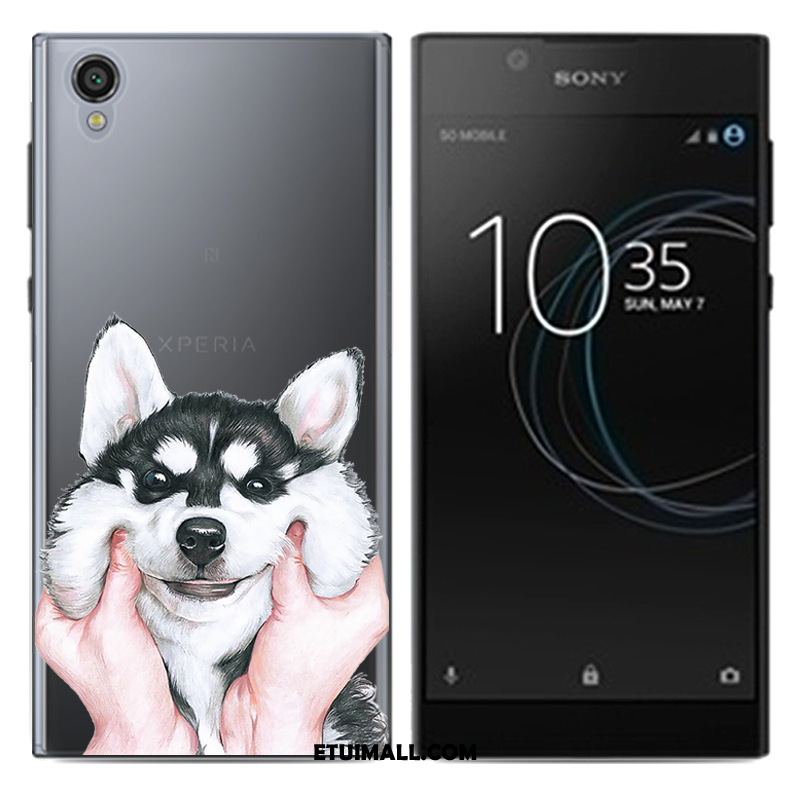 Etui Sony Xperia L1 Miękki Lampart Ochraniacz Telefon Komórkowy Kolor Futerał Sklep