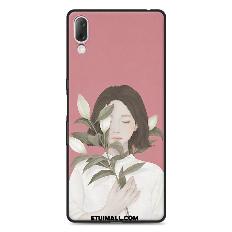 Etui Sony Xperia L3 Niebieski All Inclusive Silikonowe Etui Miękki Anti-fall Obudowa Tanie