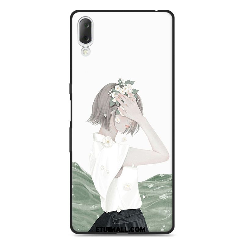 Etui Sony Xperia L3 Niebieski All Inclusive Silikonowe Etui Miękki Anti-fall Obudowa Tanie