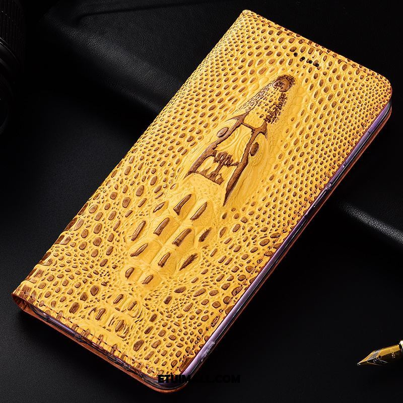 Etui Sony Xperia L3 Skórzany Futerał Telefon Komórkowy Krokodyl Ochraniacz Anti-fall Obudowa Oferta