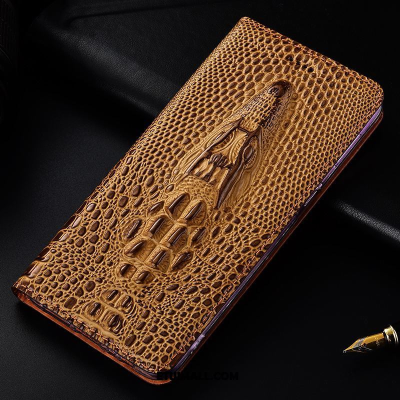 Etui Sony Xperia L3 Skórzany Futerał Telefon Komórkowy Krokodyl Ochraniacz Anti-fall Obudowa Oferta