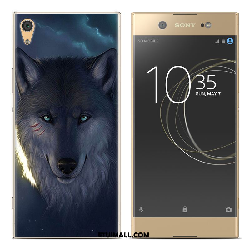 Etui Sony Xperia Xa1 Plus Niebieski Telefon Komórkowy Silikonowe Kolor Kreatywne Obudowa Tanie