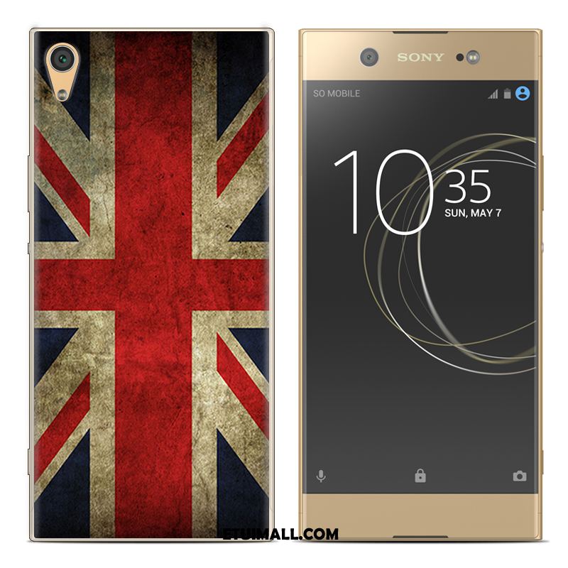 Etui Sony Xperia Xa1 Plus Niebieski Telefon Komórkowy Silikonowe Kolor Kreatywne Obudowa Tanie