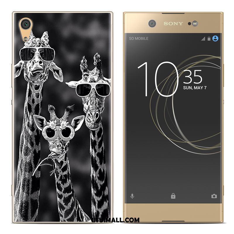 Etui Sony Xperia Xa1 Plus Niebieski Telefon Komórkowy Silikonowe Kolor Kreatywne Obudowa Tanie